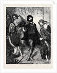 Beggars at a Church Door at Rome, at the Exhibition of the Institution of Fine Arts by Anonymous