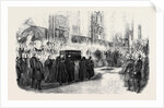 Reinterment of John Hunter's Remains in Westminster Abbey by Anonymous