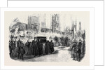 Reinterment of John Hunter's Remains in Westminster Abbey by Anonymous