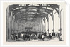 Interior of the Sleaford Corn Exchange Lincolnshire by Anonymous