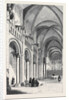 Queen Matilda's Church at Caen Normandy from a Sketch by G. Bouet by Anonymous
