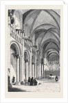 Queen Matilda's Church at Caen Normandy from a Sketch by G. Bouet by Anonymous