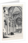 Queen Matilda's Church at Caen Normandy from a Sketch by G. Bouet by Anonymous