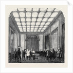 The Speaker's Levee in the Morning Room of His Residence at the New Palace of Westminster by Anonymous