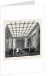 The Speaker's Levee in the Morning Room of His Residence at the New Palace of Westminster by Anonymous