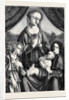 The Virgin Adoring the Infant Saviour, in the National Gallery by Anonymous