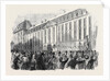 Departure of French Troops for Italy a French Regiment of the Line Leaving the Prince Eugene Barracks Paris by Anonymous
