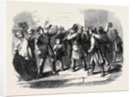 The War in Italy Reading the Emperor Napoleon's Proclamation a Street Scene in Paris by Anonymous