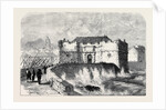 The War in Italy the Old Mole Gate Genoa from a Drawing by S. Read by Anonymous