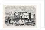 The War in Italy the Old Mole Gate Genoa from a Drawing by S. Read by Anonymous