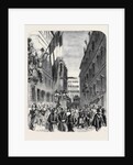 The War in Italy Reception of the Zouaves at Genoa by Anonymous