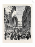 The War in Italy Reception of the Zouaves at Genoa by Anonymous