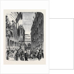 The War in Italy Reception of the Zouaves at Genoa by Anonymous