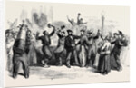 The War in Italy a Sketch in the Place De La Concorde Paris on the Proclamation Day by Anonymous
