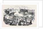 Inauguration of the Albert Viaduct at Saltash by the Prince Consort Opening of the Cornwall Railway by Anonymous