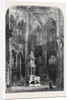 Interior of the Church of St. Lawrence Nuremberg, in the Exhibition of the Society of Painters in Water Colours by Anonymous