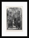 Interior of the Church of St. Lawrence Nuremberg, in the Exhibition of the Society of Painters in Water Colours by Anonymous
