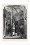 Interior of the Church of St. Lawrence Nuremberg, in the Exhibition of the Society of Painters in Water Colours by Anonymous