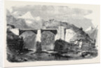 The War Bridge Over the Doveria at Crevola Forming Part of the Great Military Road Over the Simplon Into Italy by Anonymous