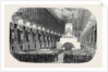 The Lying in State in the Church Santa Chiara Obsequies of the Late King of Naples by Anonymous