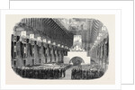The Lying in State in the Church Santa Chiara Obsequies of the Late King of Naples by Anonymous