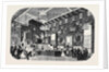 The Lying in State in the Hall of the Viceroys in the Royal Palace Naples Obsequies of the Late King of Naples by Anonymous