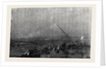 The Great Pyramid after Sunset, in the Exhibition of the New Society of Painters in Water Colours by Anonymous