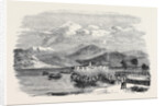 The War Austrians Crossing the Lago Maggiore from a Sketch by Thomas by Anonymous