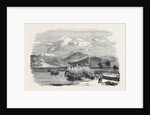 The War Austrians Crossing the Lago Maggiore from a Sketch by Thomas by Anonymous