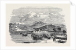 The War Austrians Crossing the Lago Maggiore from a Sketch by Thomas by Anonymous