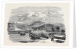 The War Austrians Crossing the Lago Maggiore from a Sketch by Thomas by Anonymous