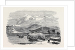 The War Austrians Crossing the Lago Maggiore from a Sketch by Thomas by Anonymous