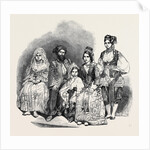 The Algerine Family, at Vauxhall Gardens, (from a Daguerreotype by Beard.) by Anonymous
