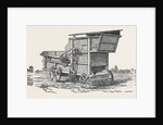 Threshing Machine, Clayton, Shuttleworth, And Co. by Anonymous