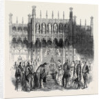 The Queen's Visit to the City of London, the Royal Throne in the Guildhall, Royal Visit to the City by Anonymous