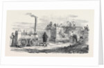 Hornsby's Portable Steam Engine and Threshing Machine, the Great Exhibition by Anonymous