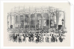 The Shilling Day, Exterior of the Exhibition, the Great Exhibition by Anonymous