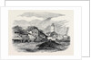 Inundation of the River Aar, at Unterseen, Switzerland, on August 1, Remains of Houses above the Bridge by Anonymous