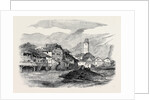 Inundation of the River Aar, at Unterseen, Switzerland, on August 1, Remains of Houses above the Bridge by Anonymous