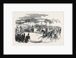 Great Exhibition Fetes at Paris, the Grand Review, the President and His Staff by Anonymous