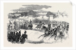 Great Exhibition Fetes at Paris, the Grand Review, the President and His Staff by Anonymous