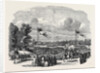 The Great Exhibition Fetes at Paris, Grand Review in the Champ De Mars by Anonymous