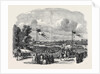 The Great Exhibition Fetes at Paris, Grand Review in the Champ De Mars by Anonymous
