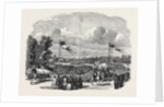 The Great Exhibition Fetes at Paris, Grand Review in the Champ De Mars by Anonymous