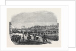The Great Exhibition Fetes at Paris, the Grand Review, Bridge of Boats and Attack on the Trocadero by Anonymous