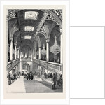 Great Exhibition Fetes at Paris, Hotel De Ville, the Grand Staircase by Anonymous
