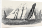 The Royal Victoria Yacht Squadron Regatta, the Fernande and Anaconda Passing Ryde by Anonymous