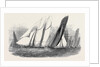 The Royal Victoria Yacht Squadron Regatta, the Fernande and Anaconda Passing Ryde by Anonymous