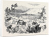 The War in Kaffraria, Kaffirs Attacking Infantry in Keiskamma Gorge by Anonymous