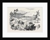 The War in Kaffraria, Kaffirs Attacking Infantry in Keiskamma Gorge by Anonymous